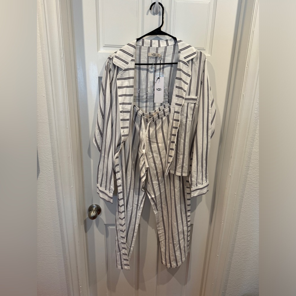 UGG Striped Pajama Set